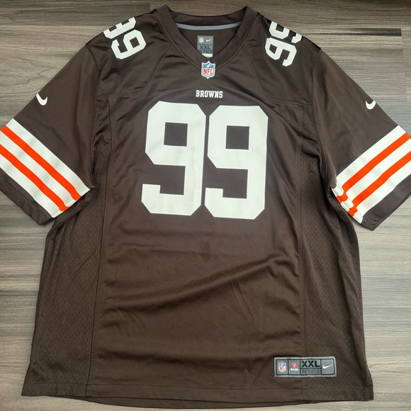 Nike Paul Kruger #99 Cleveland Browns NFL On Field Home Jersey Men’s 2XL XXL - Picture 1 of 9